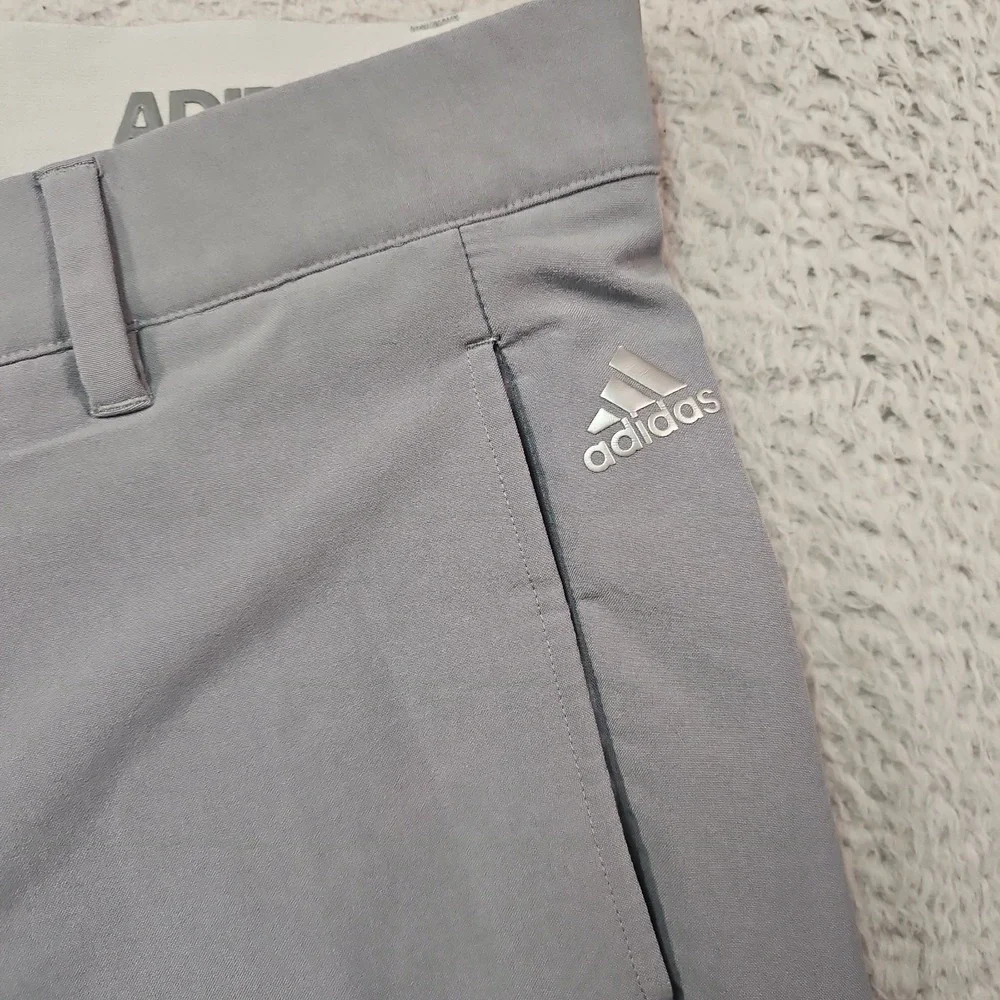 Adidas Ultimate365 Golf Pants Mens 33x34 Gray Performance Athletic Preppy Tech
